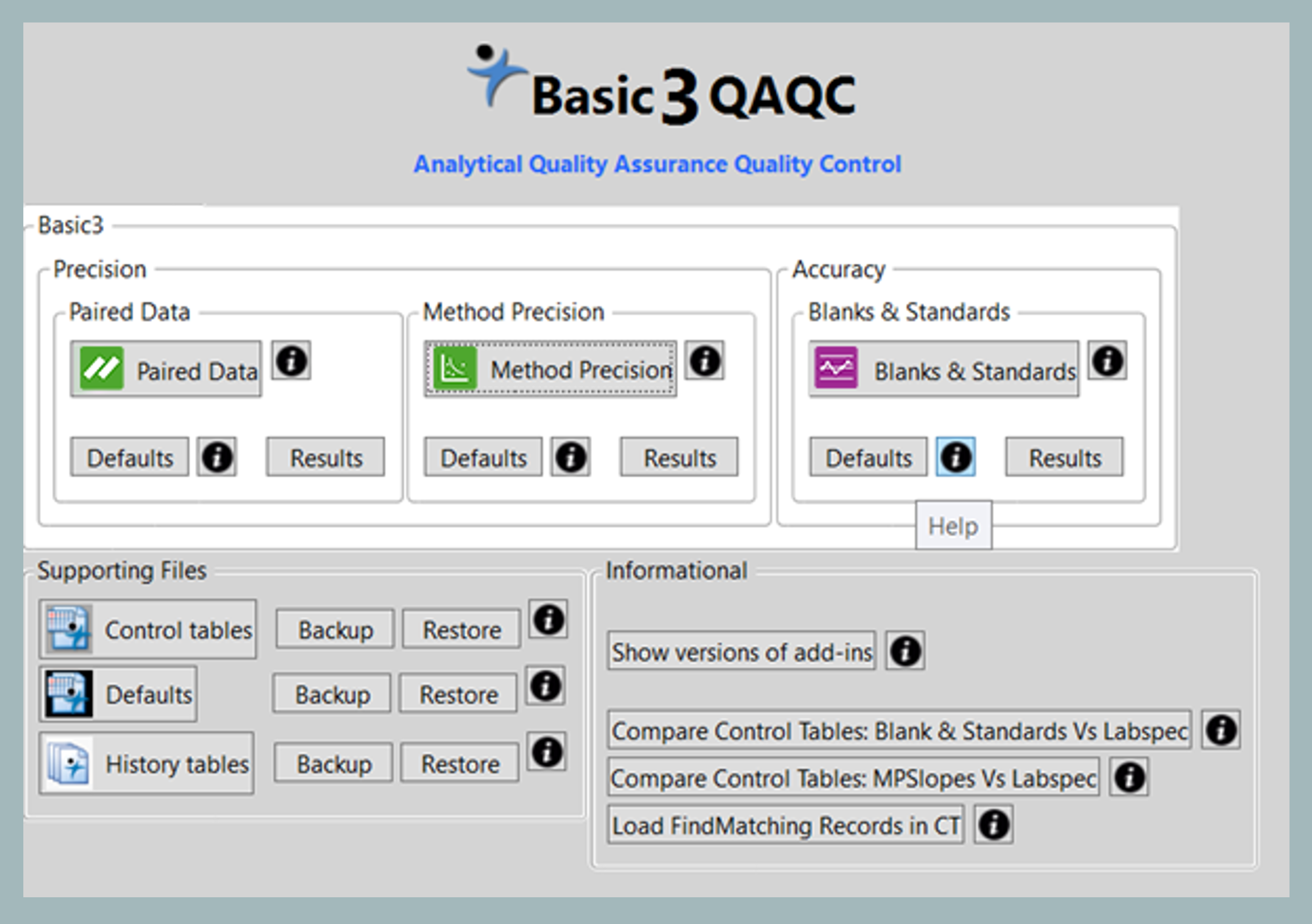 B3Q QAQC Toolkit overview
